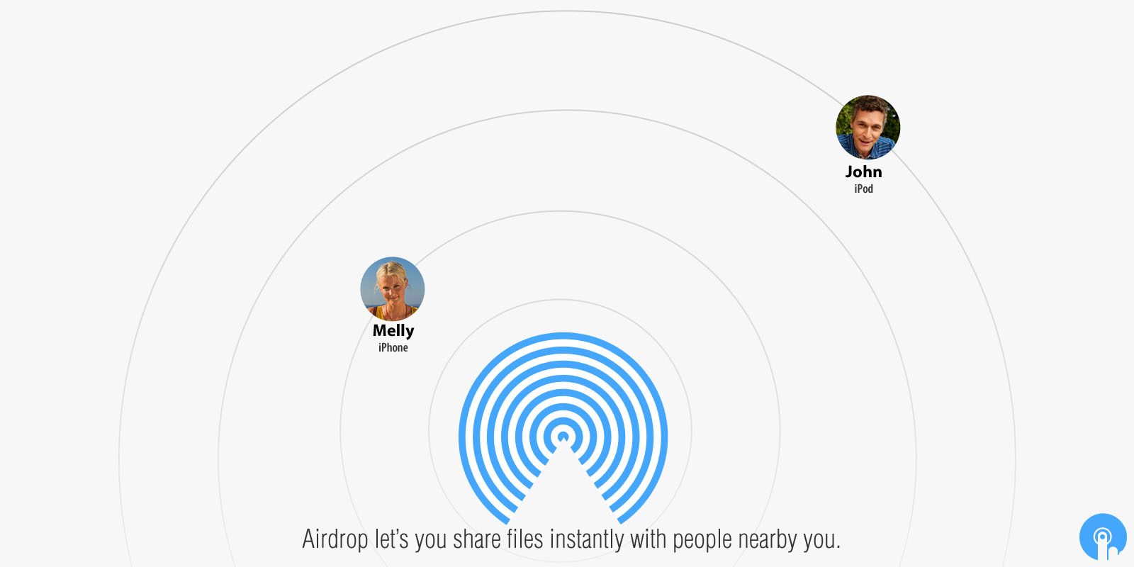 airdroid helps to share with near by you