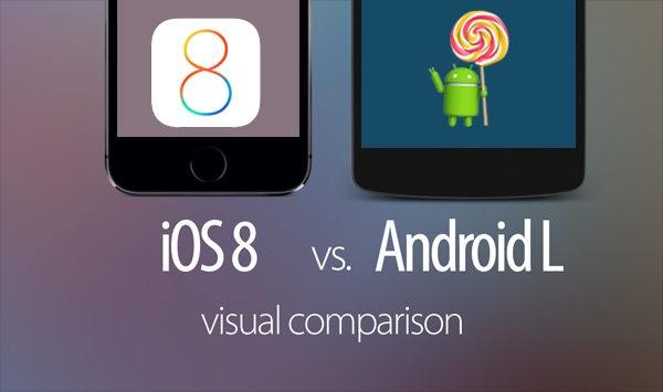 iOS Vs. Android L