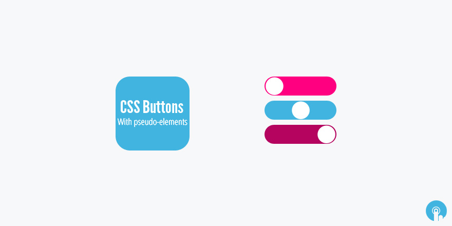 css button and icons image
