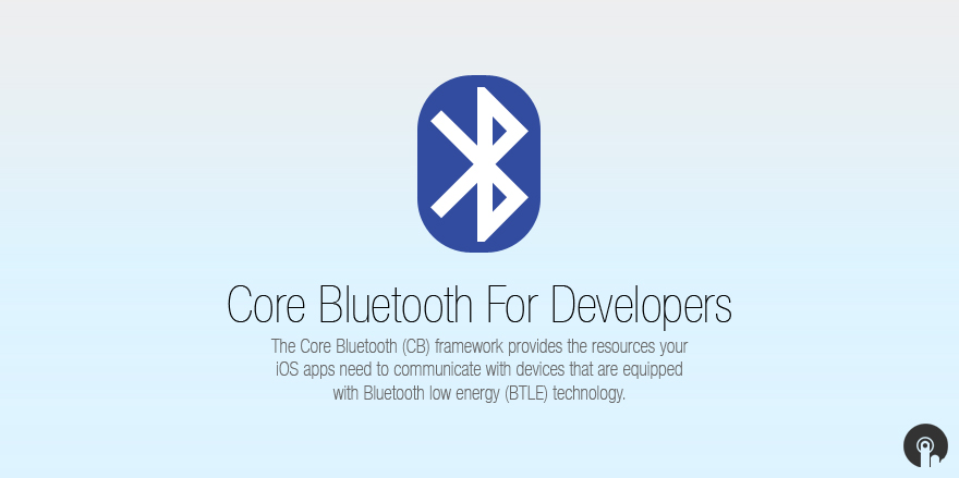 core bluetooth for developers