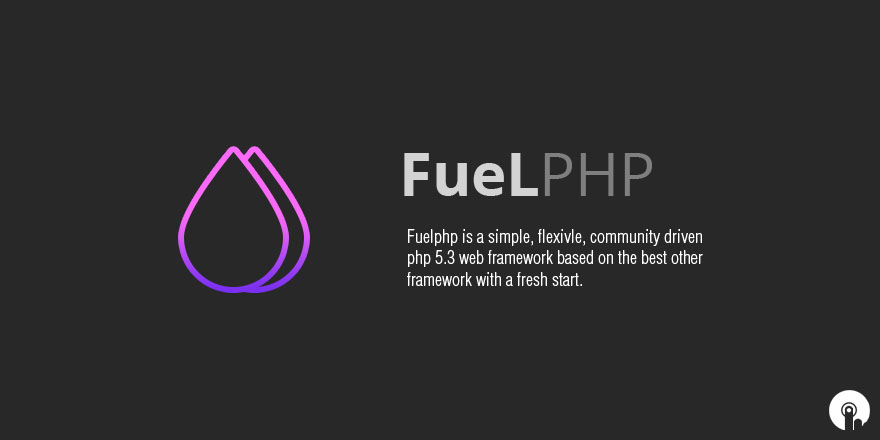 fuel php 5.3 web framework image